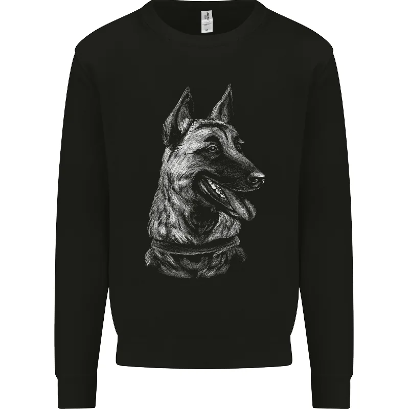 A Malinois Belga Dog Mens Sweatshirt Jumper