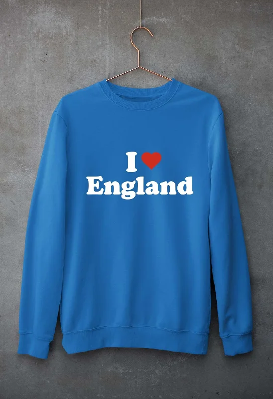 I Love England Unisex Sweatshirt for Men/Women