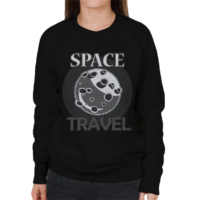 NASA Space Travel To The Moon Women's Sweatshirt