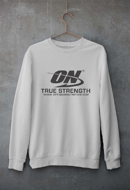 optimum nutrition Unisex Sweatshirt for Men/Women