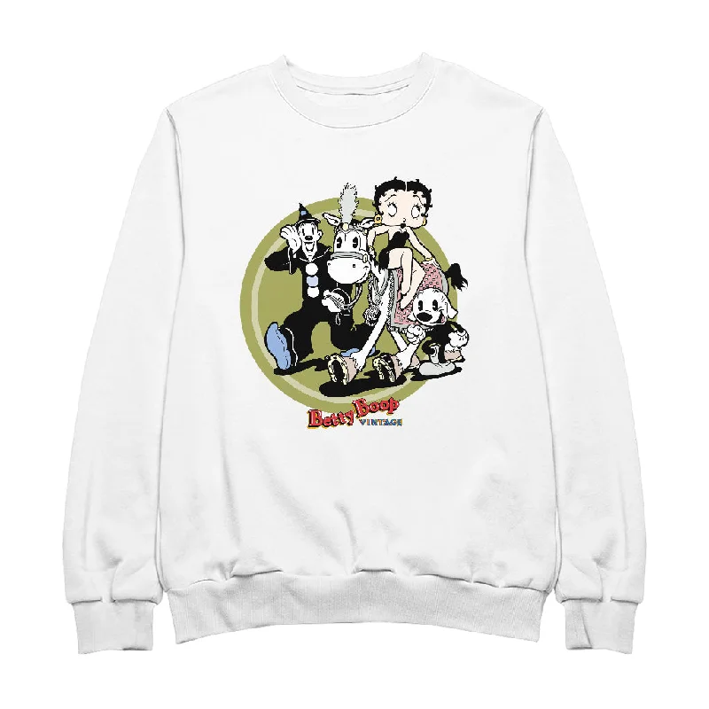 Betty Boop Vintage Circus Crew Women's Sweatshirt