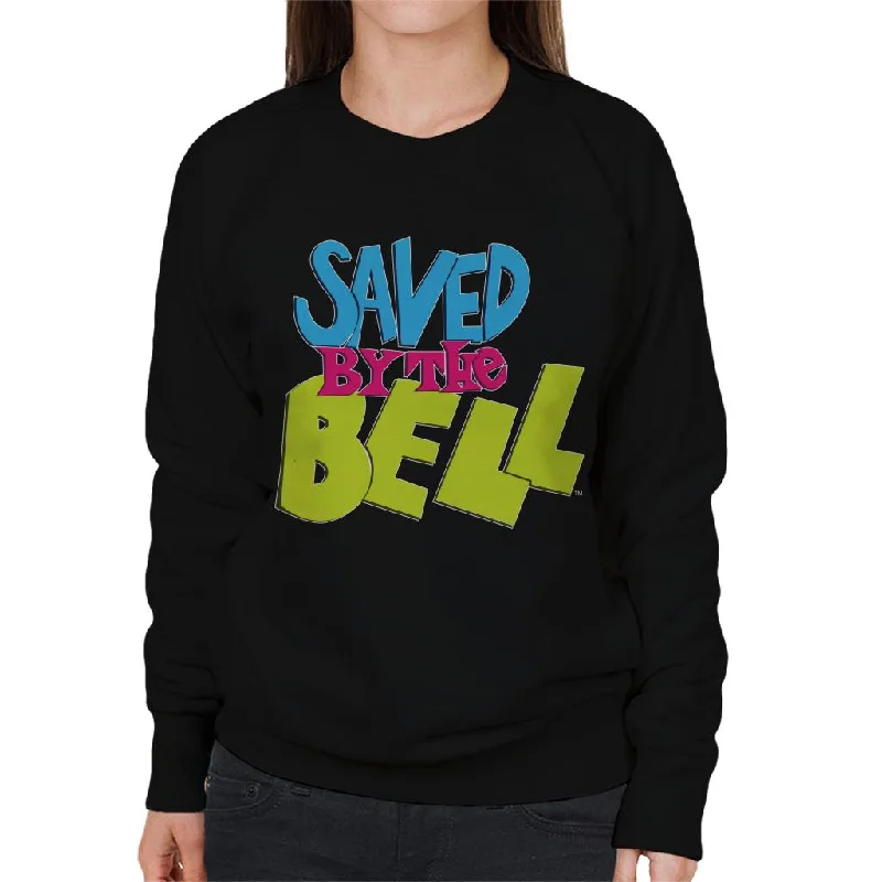 Saved By The Bell Coloured Logo Women's Sweatshirt