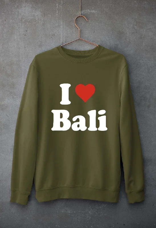 I Love Bali Unisex Sweatshirt for Men/Women