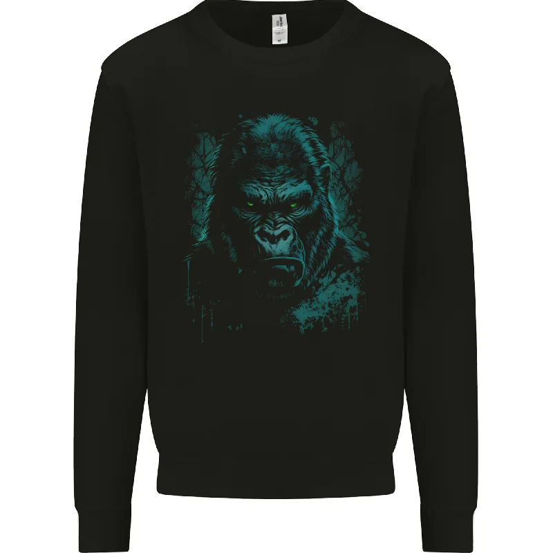 A Mean Gorilla Dark Style Mens Sweatshirt Jumper