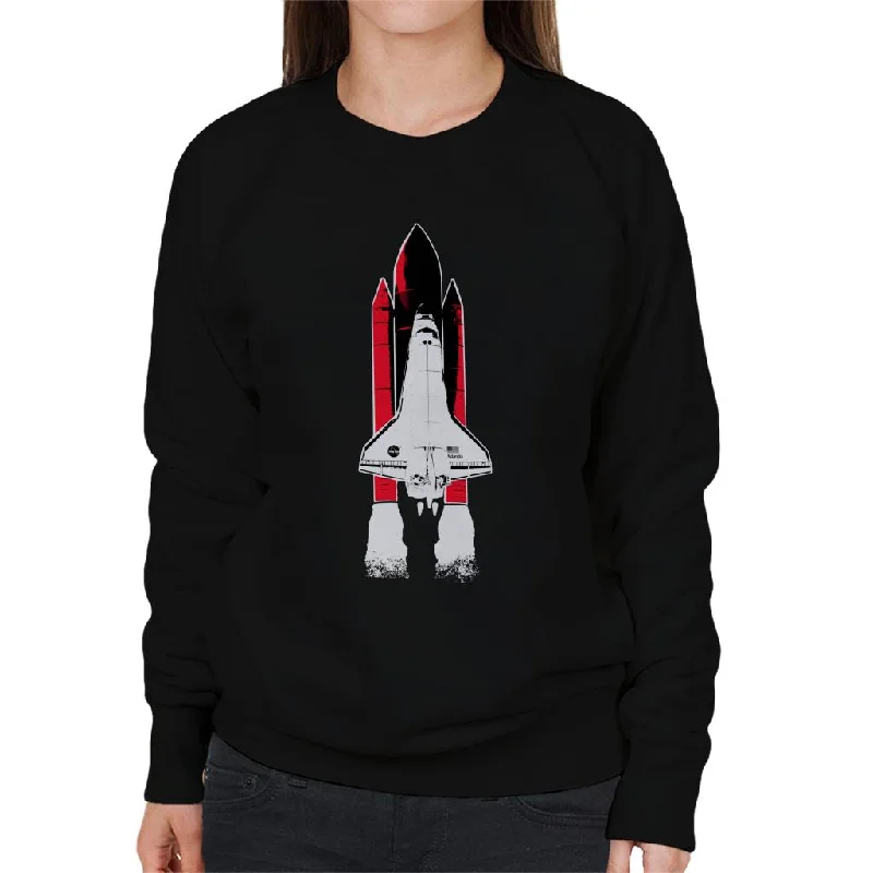 NASA Atlantis Shuttle Launch Women's Sweatshirt