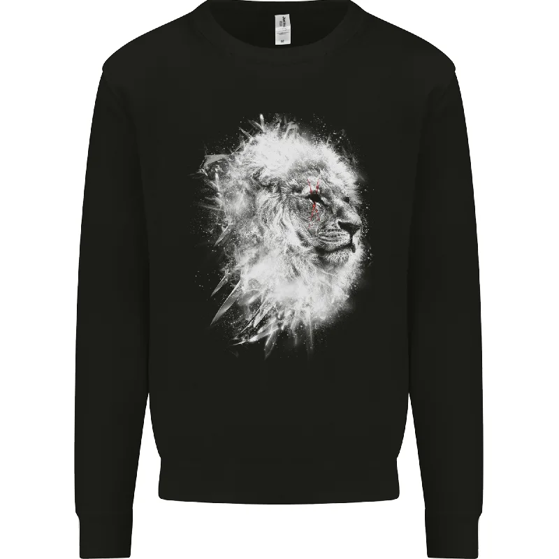 A Lion Mens Sweatshirt Jumper