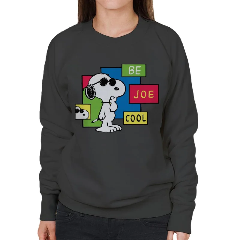 Peanuts Be Joe Cool Snoopy Women's Sweatshirt