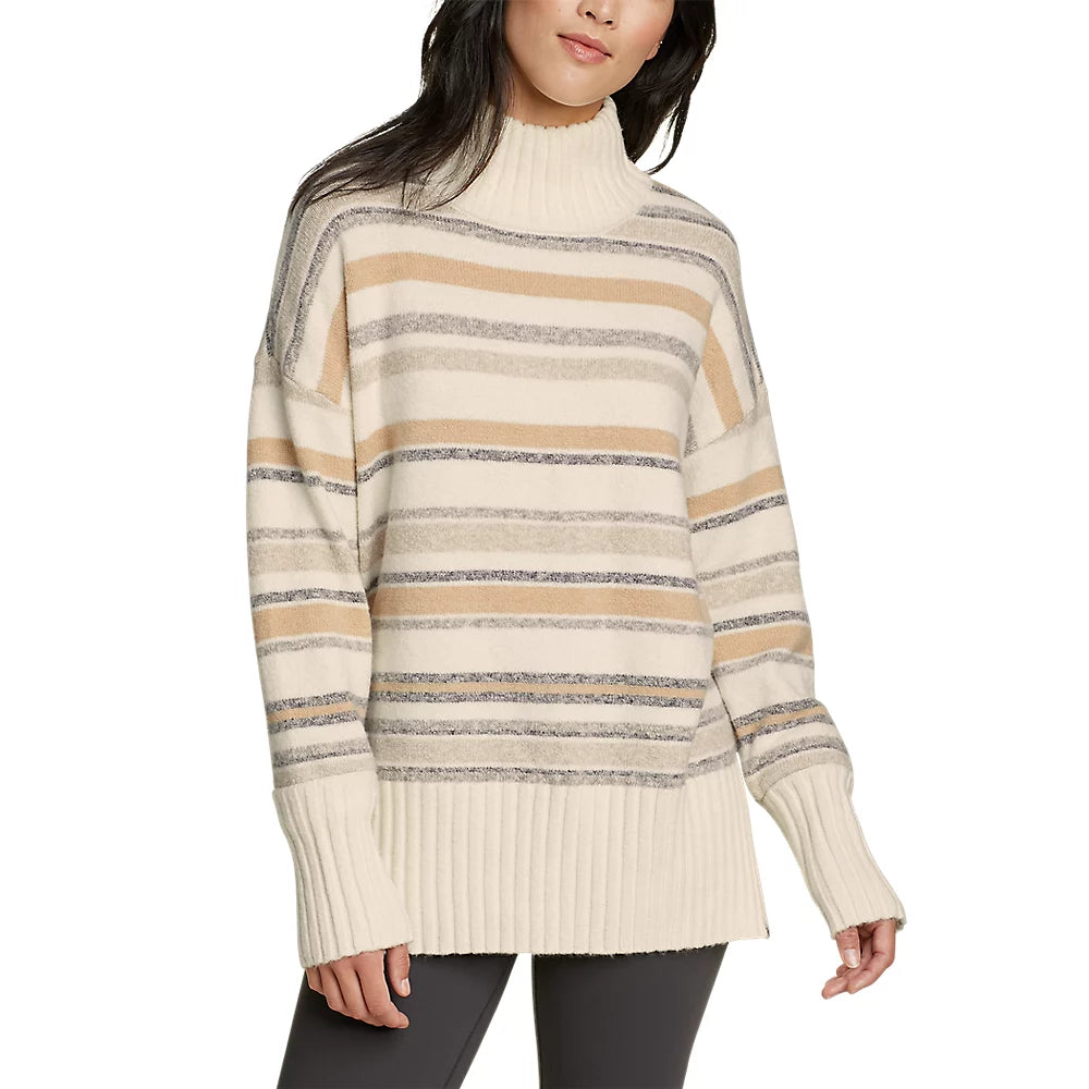 Women's Dreamknit Funnel-Neck Sweater