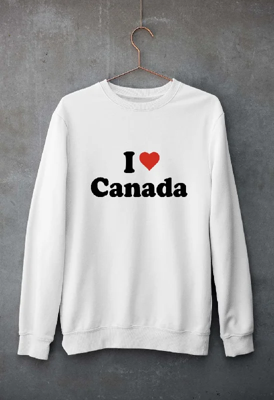 I Love Canada Unisex Sweatshirt for Men/Women