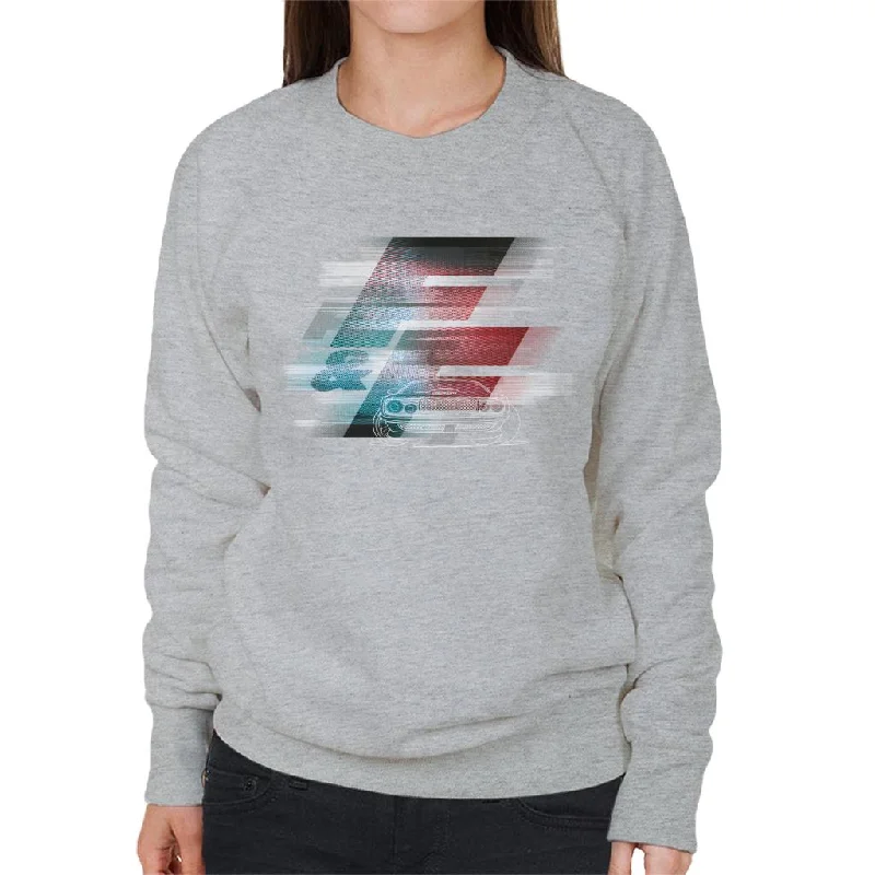 The Fast and The Furious Blurred Logo Women's Sweatshirt