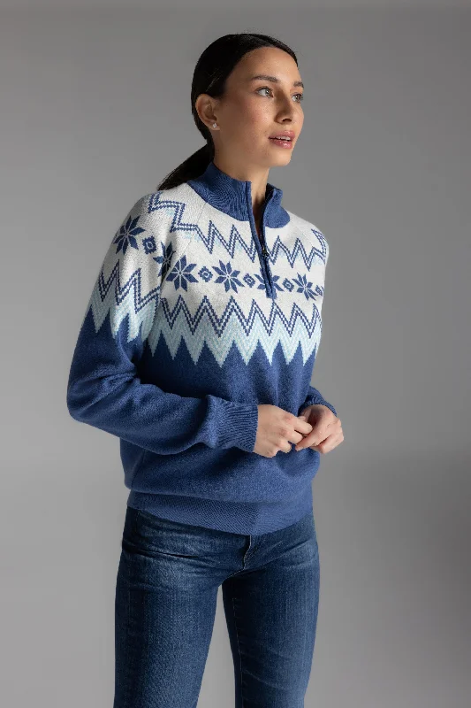 SnowCuddle Apres-Ski Mock Sweater