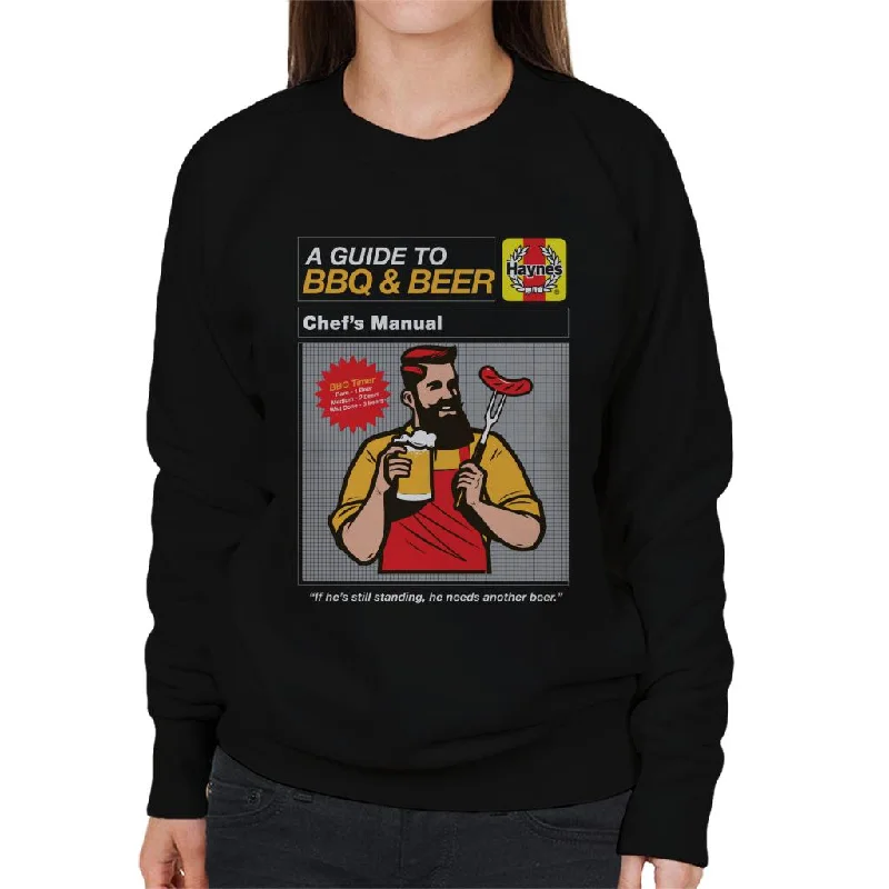 Haynes Guide To BBQ & Beer Women's Sweatshirt