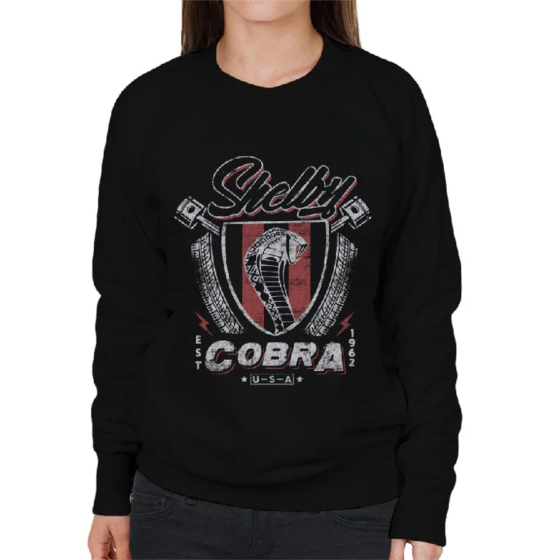 Shelby Cobra Est 1962 In The USA Women's Sweatshirt