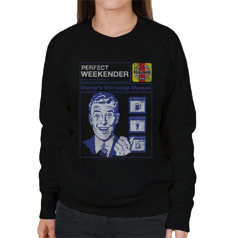 Haynes Perfect Weekender Workshop Manual Women's Sweatshirt