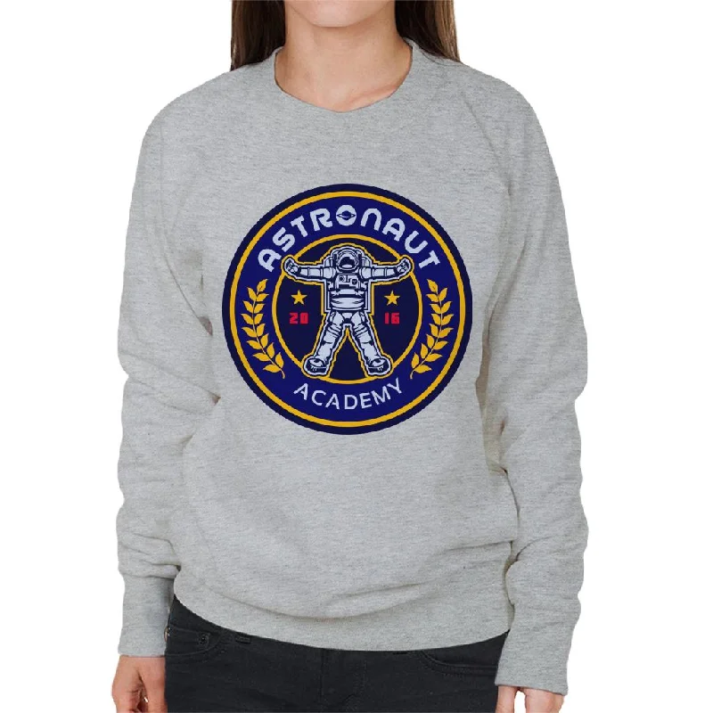 NASA Astronaut Academy Logo Women's Sweatshirt