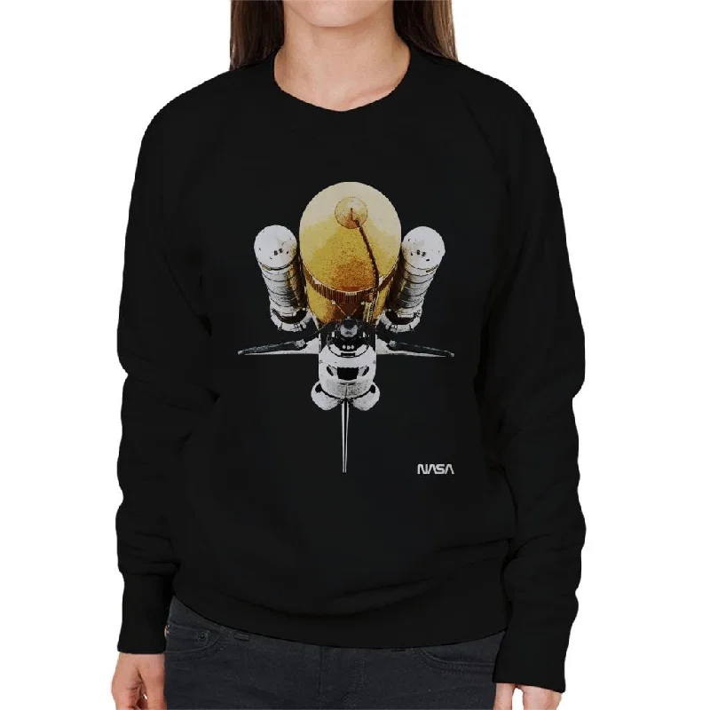 NASA Atlantis Shuttle Vintage Women's Sweatshirt