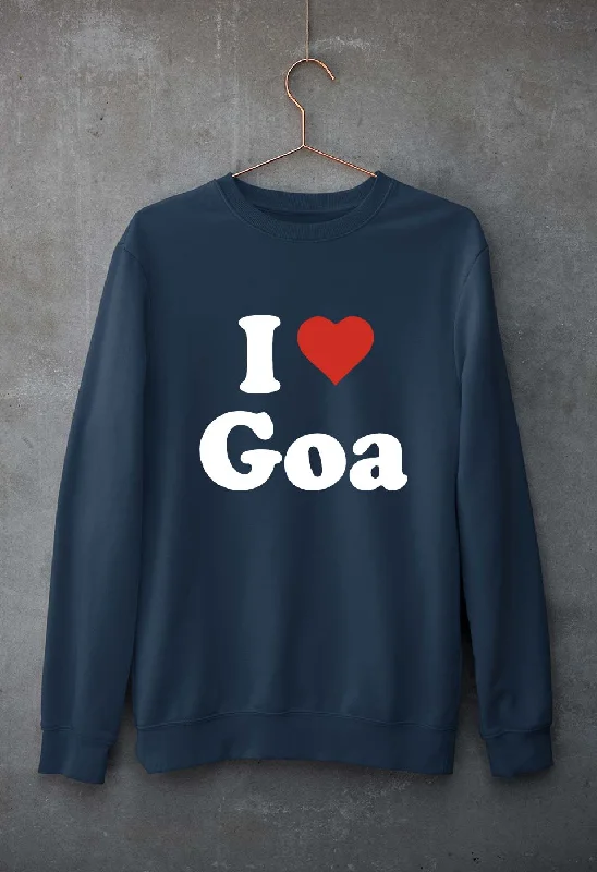 I Love Goa Unisex Sweatshirt for Men/Women