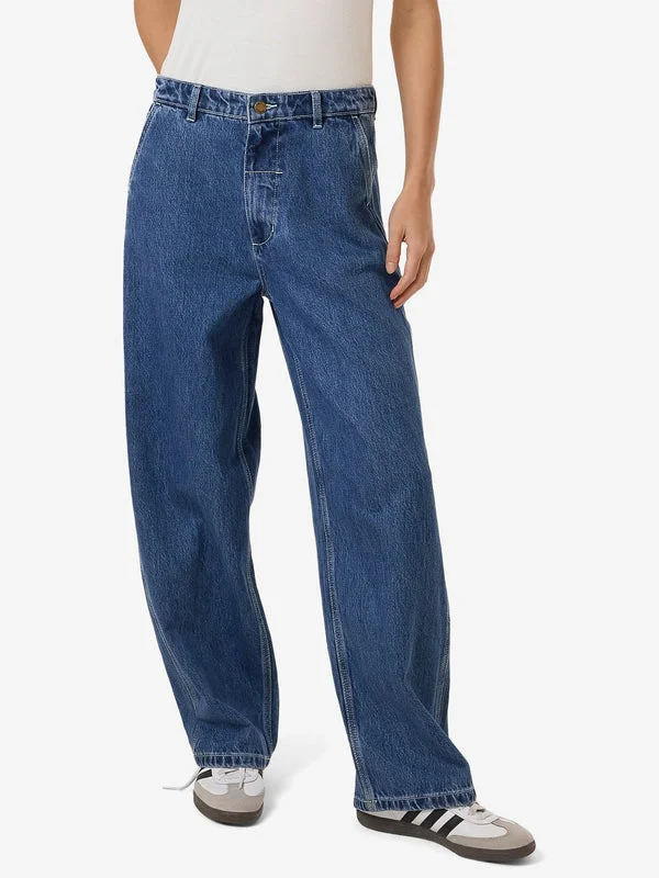 THRILLS Slouch Carpenter Jean - DOUBLE RINSED BLUES