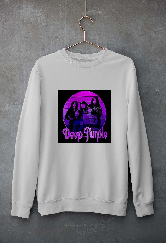 Deep Purple Unisex Sweatshirt for Men/Women