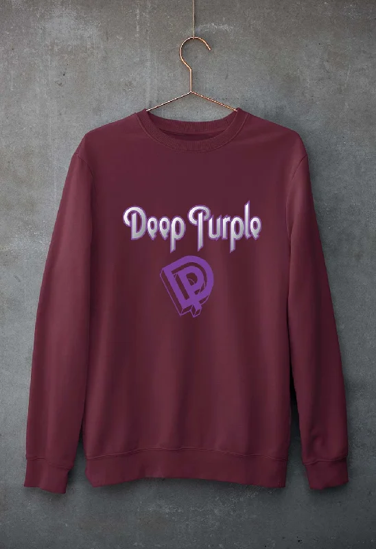 Deep Purple Unisex Sweatshirt for Men/Women