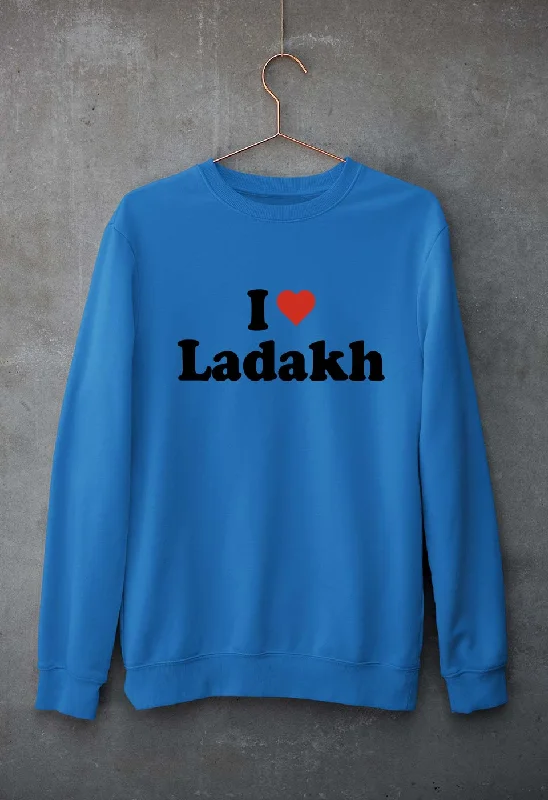 I Love Ladakh Unisex Sweatshirt for Men/Women