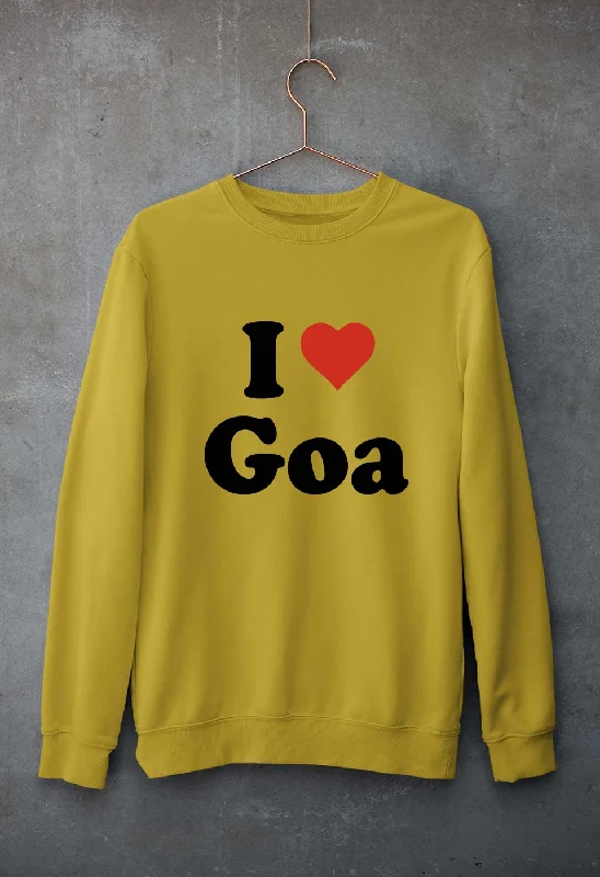 I Love Goa Unisex Sweatshirt for Men/Women