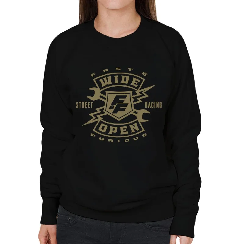 The Fast and The Furious Wide Open Women's Sweatshirt