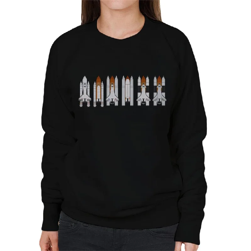 NASA Space Shuttle Program Women's Sweatshirt