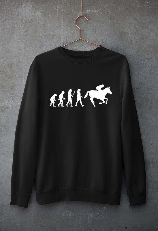 Horse Riding Unisex Sweatshirt for Men/Women