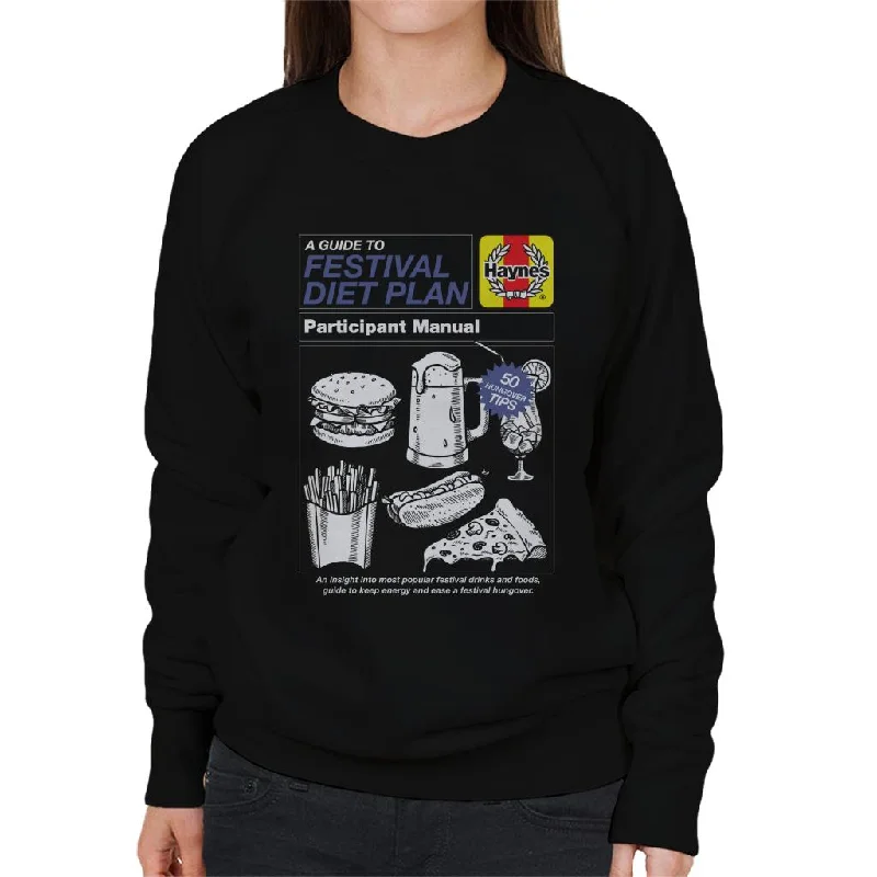 Haynes Festival Diet Plan Manual Women's Sweatshirt