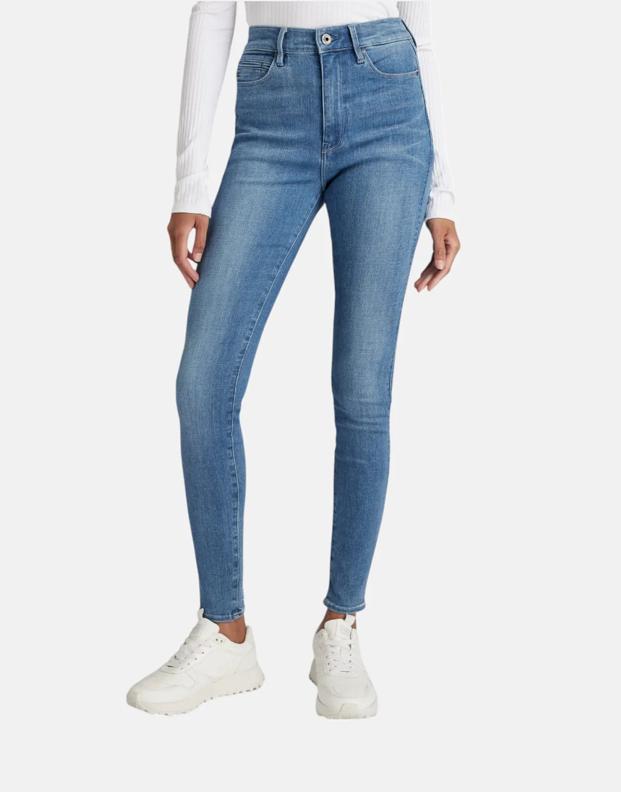 G-Star RAW Shape High Super Skinny Jeans FMBlue