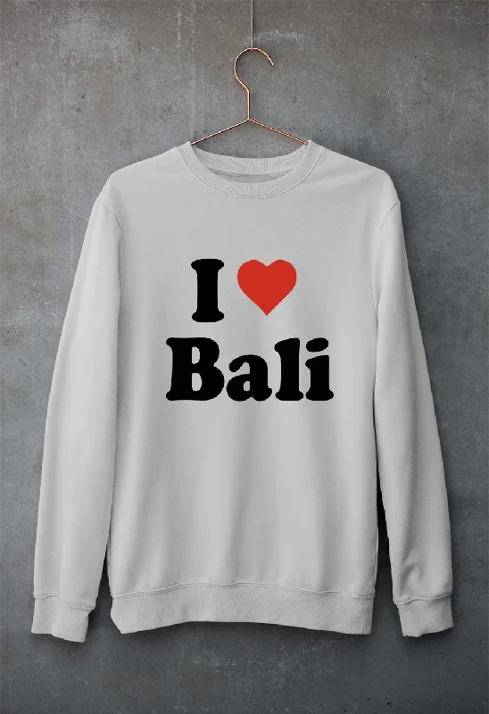 I Love Bali Unisex Sweatshirt for Men/Women