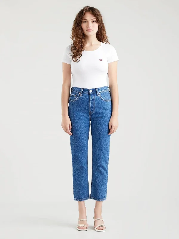 Γυναικείο παντελόνι τζιν 501® Crop Jeans 362000225 | 362000225