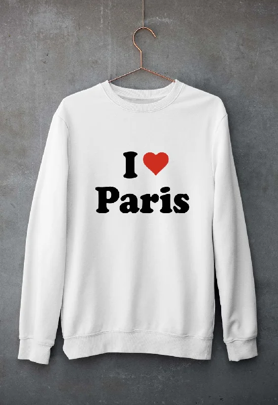 I Love Paris Unisex Sweatshirt for Men/Women