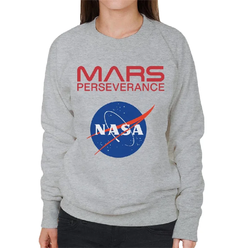 NASA Logo Mars Perseverance Women's Sweatshirt