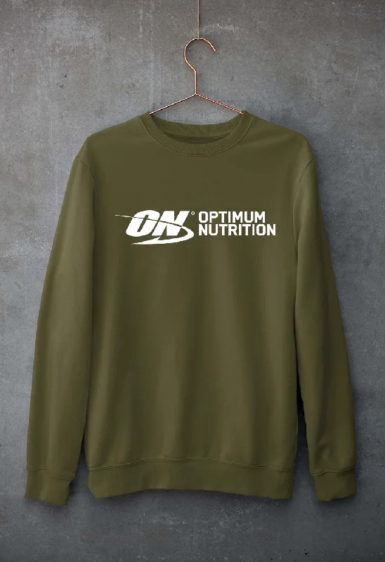 optimum nutrition (ON) Unisex Sweatshirt for Men/Women