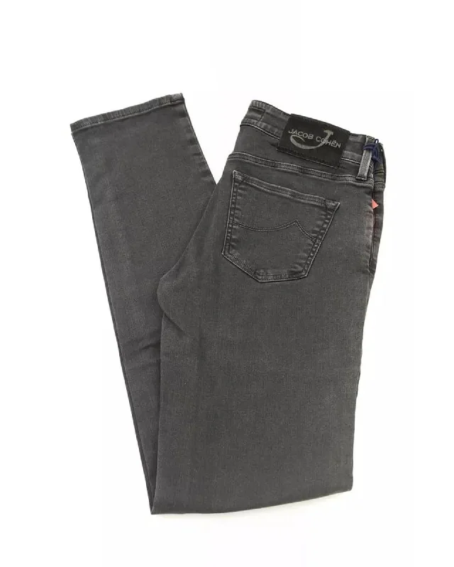 Jacob Cohen J622 Comfort Slim Fit Jeans for Men Gray