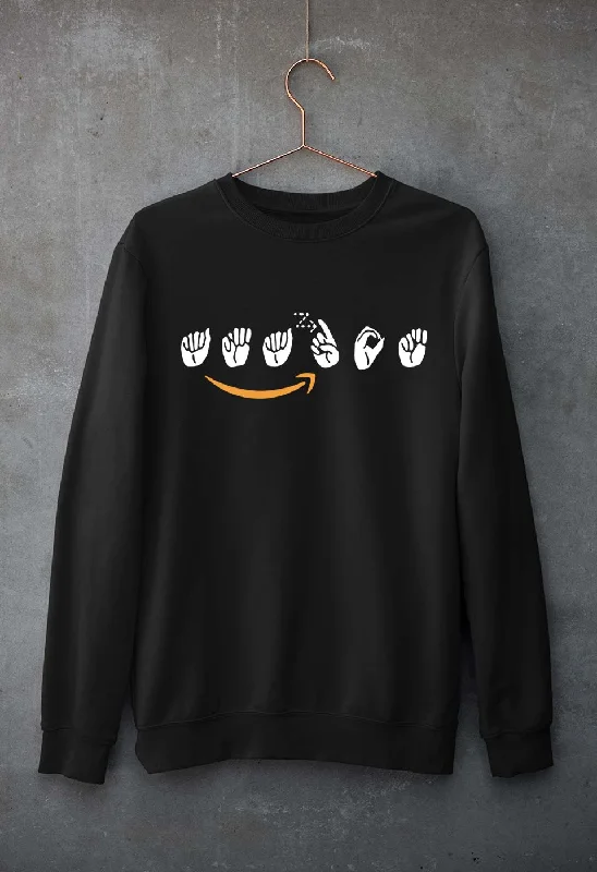 Amazon Unisex Sweatshirt for Men/Women