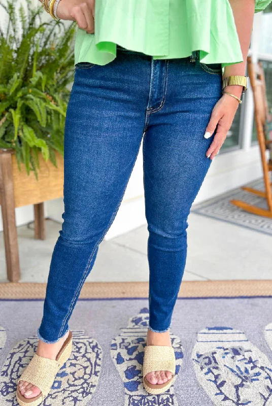 Amber Mid Rise Skinny Jeans