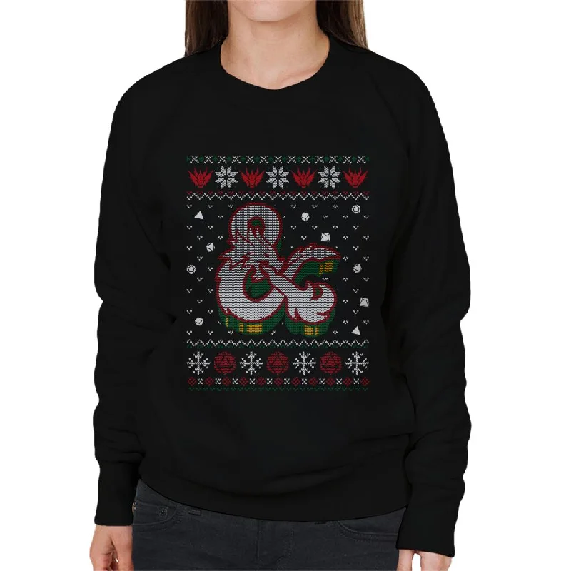 Dungeons & Dragons Ampersand Red Dragon Women's Sweatshirt