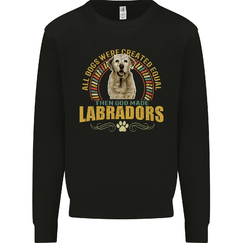 A Labrador Dog Mens Sweatshirt Jumper