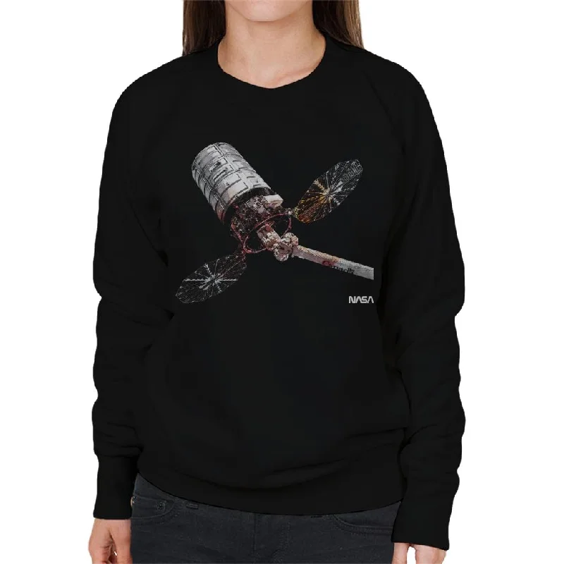 NASA Cygnus Enhanced Cargo Spacecraft Women's Sweatshirt