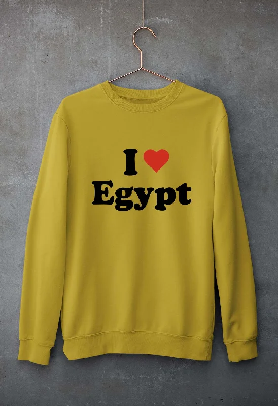 I Love Egypt Unisex Sweatshirt for Men/Women