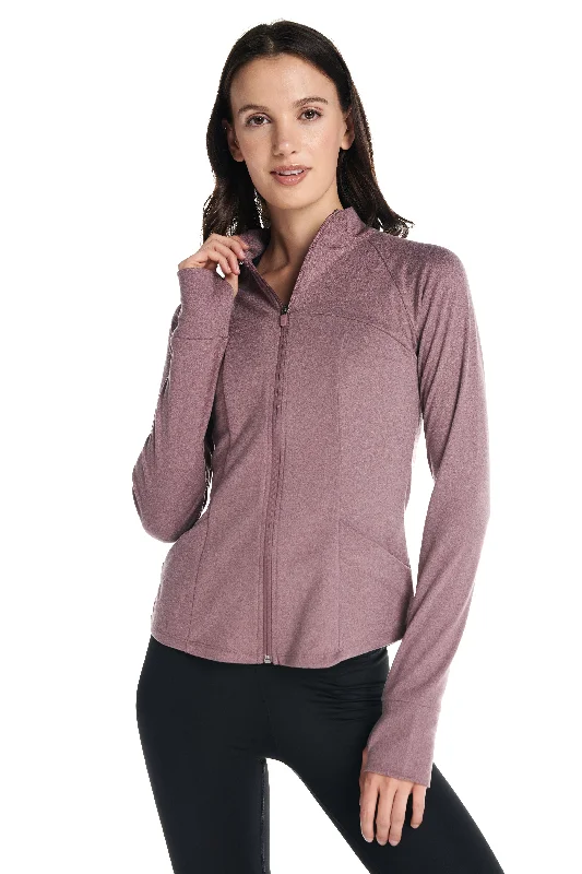 Aspen Sporty Zip Up Long-Sleeve Sweater