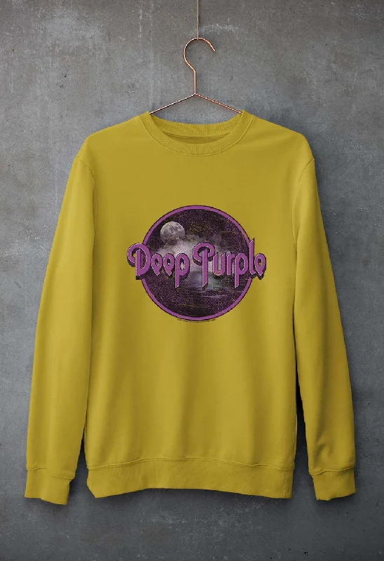 Deep Purple Unisex Sweatshirt for Men/Women