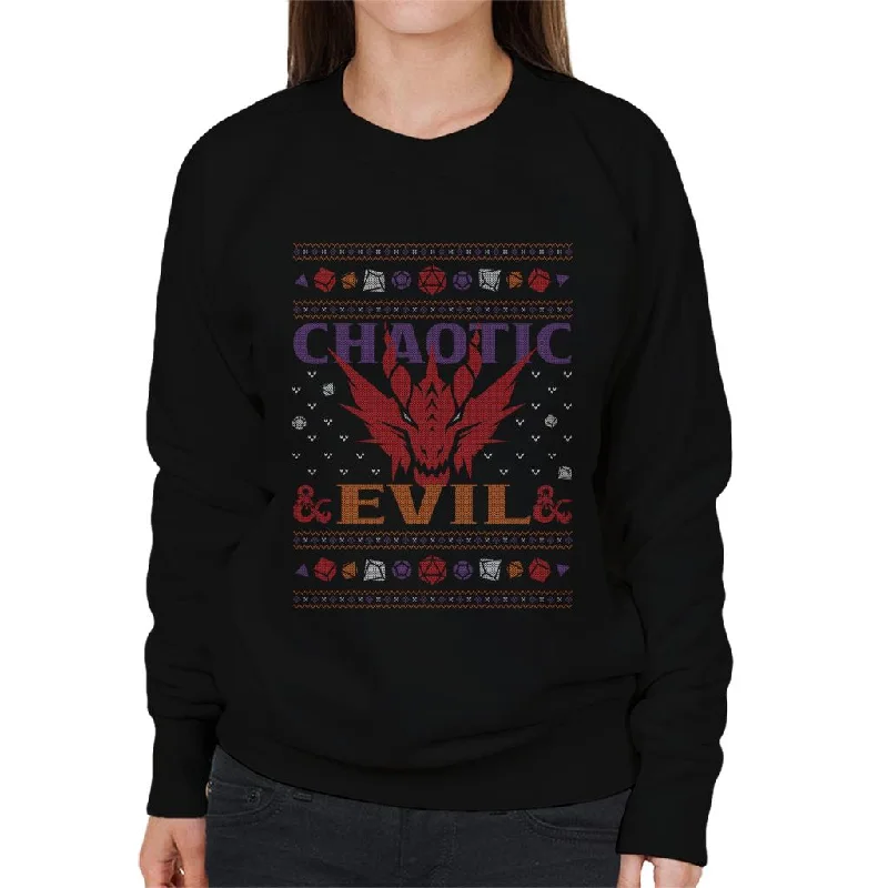 Dungeons & Dragons Chaotic Evil Women's Sweatshirt