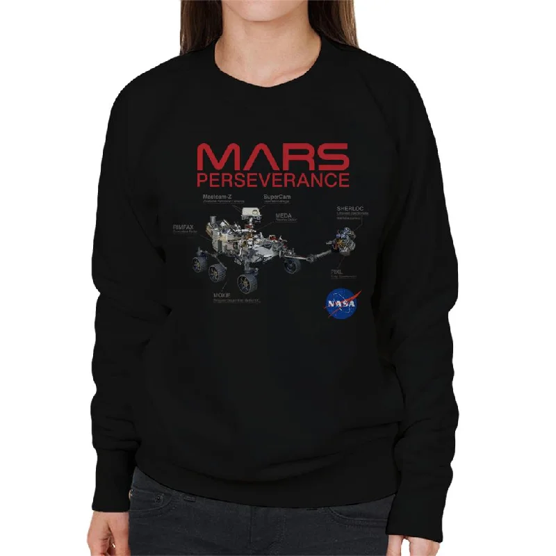 NASA Mars Perseverance Labelled Women's Sweatshirt