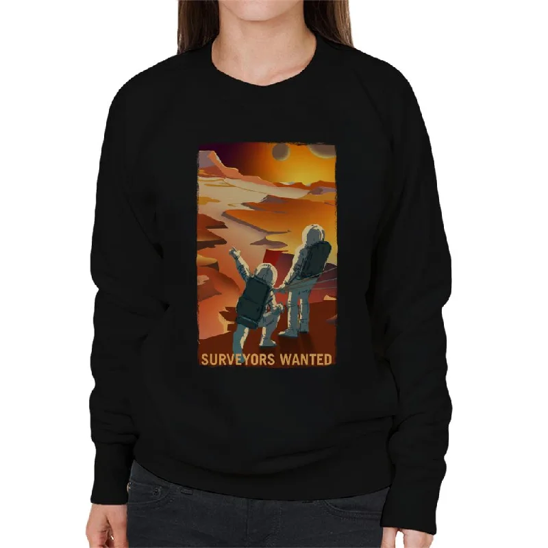 NASA Surveyors Wanted Women's Sweatshirt