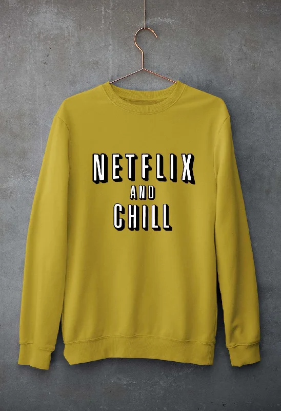 Netflix and Chill Unisex Sweatshirt for Men/Women