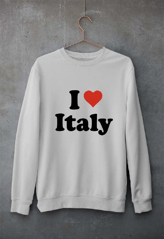 I Love Italy Unisex Sweatshirt for Men/Women